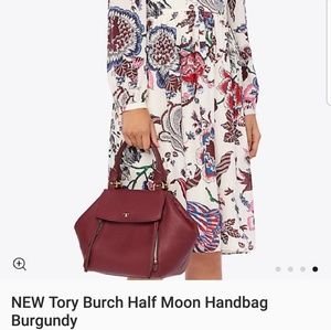 Tory Burch Half Moon Handbag !!